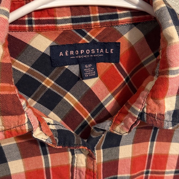 Aeropostale plaid button down - Picture 2 of 6